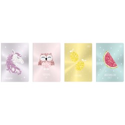 Zeszyt A5 16 70g Metallic Shine