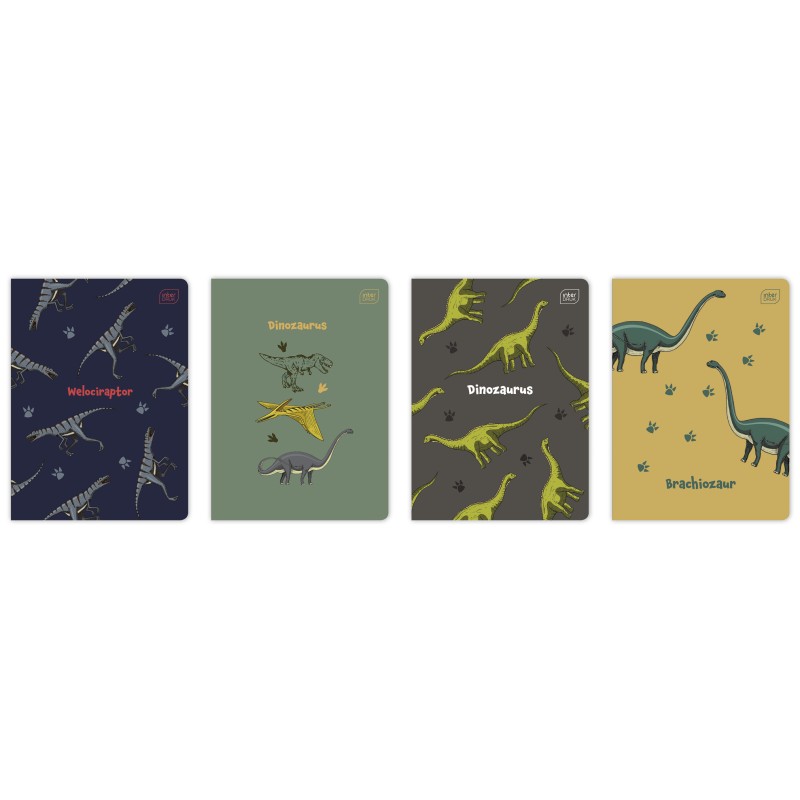 Zeszyt A5 32 M 70g UV Dinozaurus