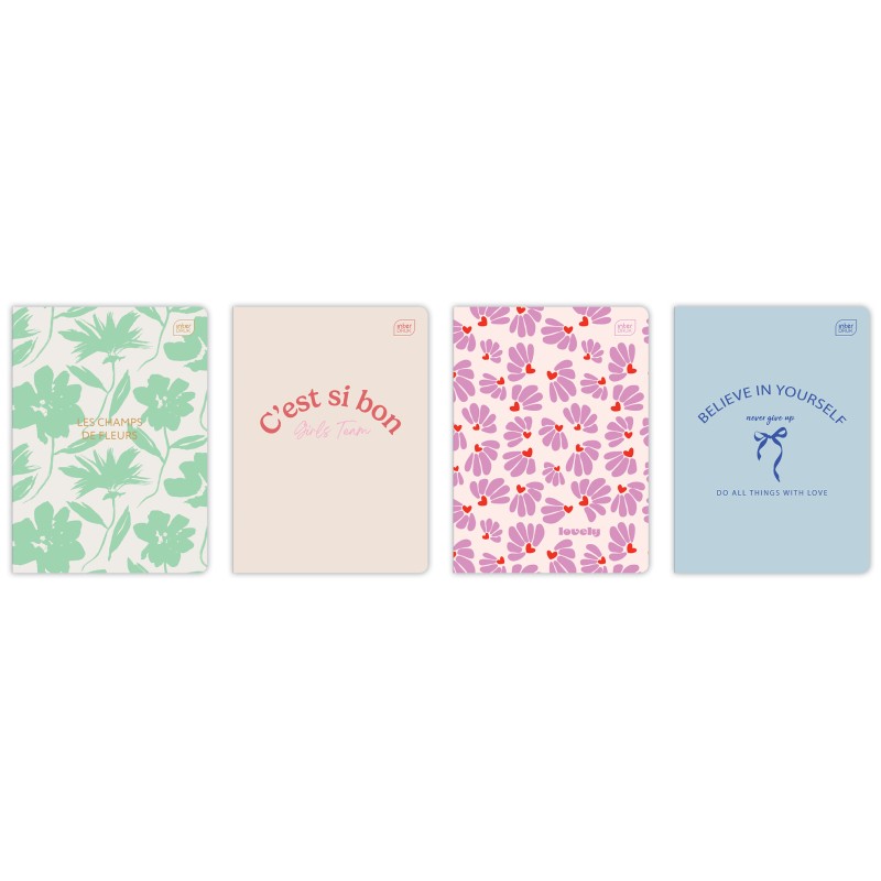 Zeszyt A5 60  M 70g UV Girls mix