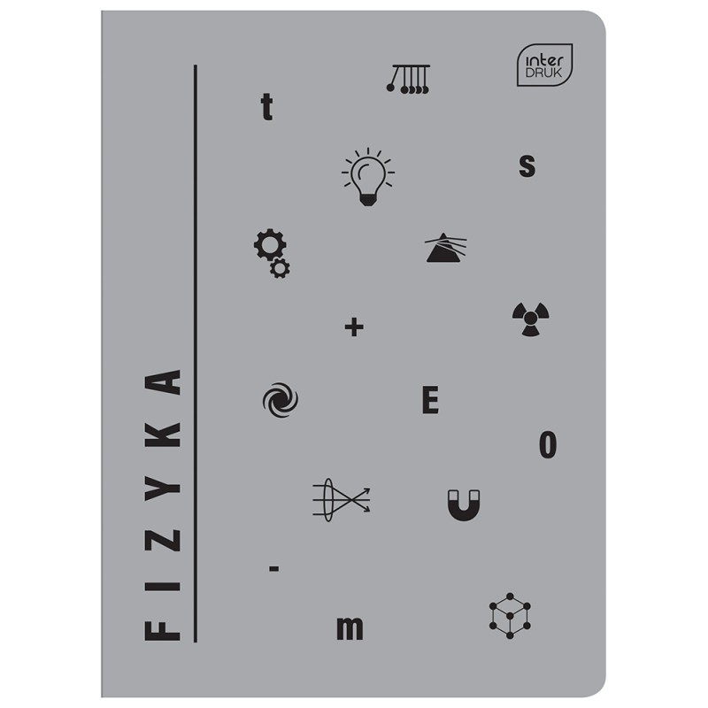 Zeszyt A5 60 M 70G UV Fizyka