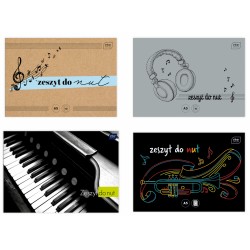 Zeszyt do nut A5 16 70g