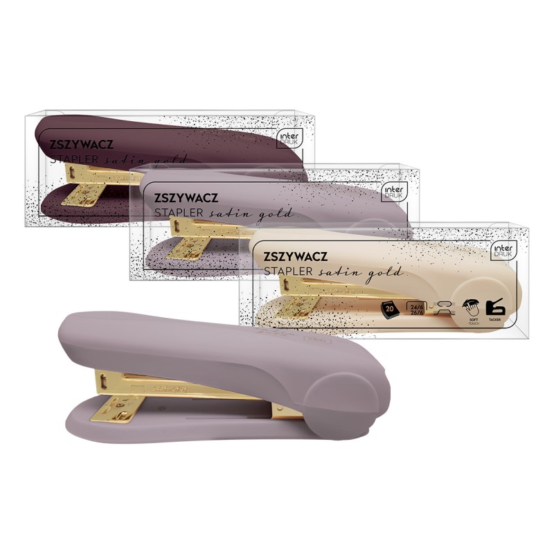 Zszywacz SATIN GOLD