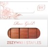 Zszywki 1000szt. 24/6 ROSE GOLD