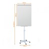 Flipchart mobilny Nobo Classic (Barracuda), 67,5x100cm, tablica suchoś. -magn.