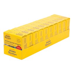 Pierścienie wzmacniające przezroczyste Ø 13 mm, mechanizm do segregatora 500 szt. / op., Avery 3510