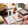 Zakładki indeksujące POST-IT® do archiwizacji (676-AYPV), PP, silne, 15,8x38,1mm, 4x10 szt., mix kolorów