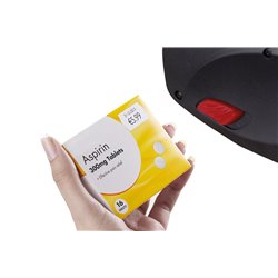 Etykiety cenowe w rolce do metkownicy dwurzędowej, usuwalne, 1200 etyk./rolka, 10 rolek/op., 16 x 26 mm, białe, Avery PLR1626