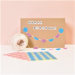 Kółka do zaznaczania Ø 18 mm, niebieskie etykiety papierowe, etykiety okrągłe z trwałym klejem, etykiety do oznaczenia 96 