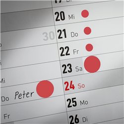 Kółka do zaznaczania Ø 8 mm, czerwone etykiety papierowe, etykiety okrągłe z usuwalnym klejem, etykiety do oznaczenia 416 e