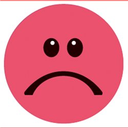 Kółka do zaznaczania w dyspenserze Ø 19 mm, czerwone etykiety papierowe, etykiety okrągłe z trwałym klejem, naklejki Smutn