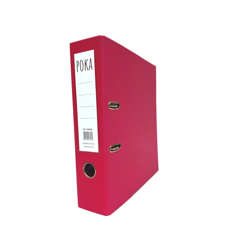 Segregator na Dokumenty A4  75 mm Kolor Różowy