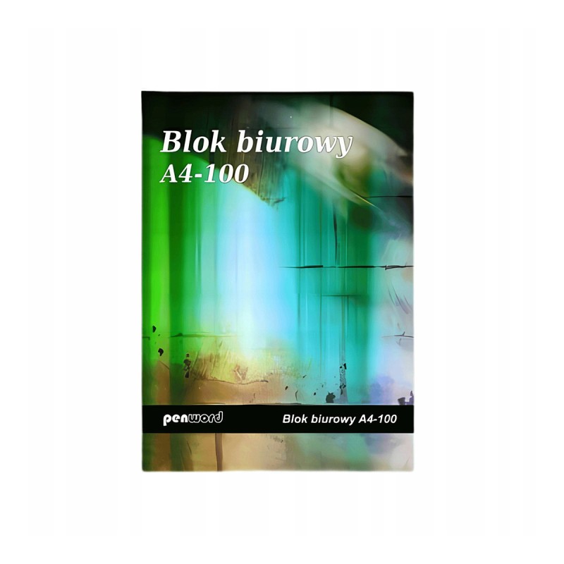 Blok biurowy A4 100 kartek 55g do notatek