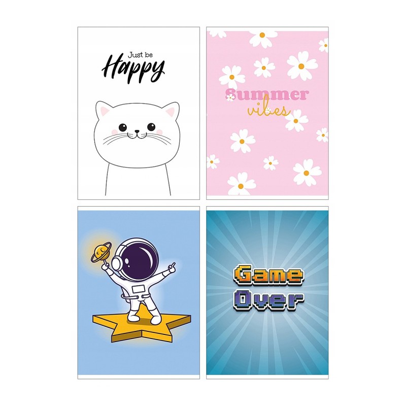 Zeszyt A5 16 kartek kratka Gimboo