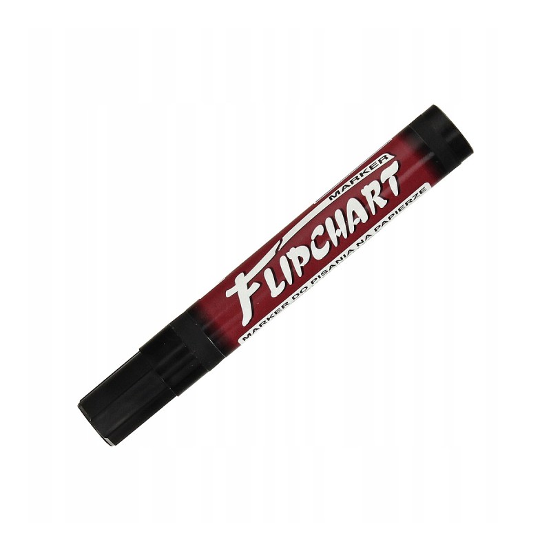 Marker do flipchart czarny Kamet okrągły