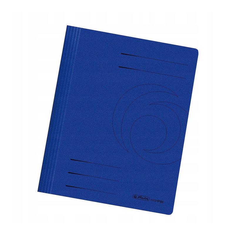 Skoroszyt A4 kartonowy Herlitz ciemnoniebieski