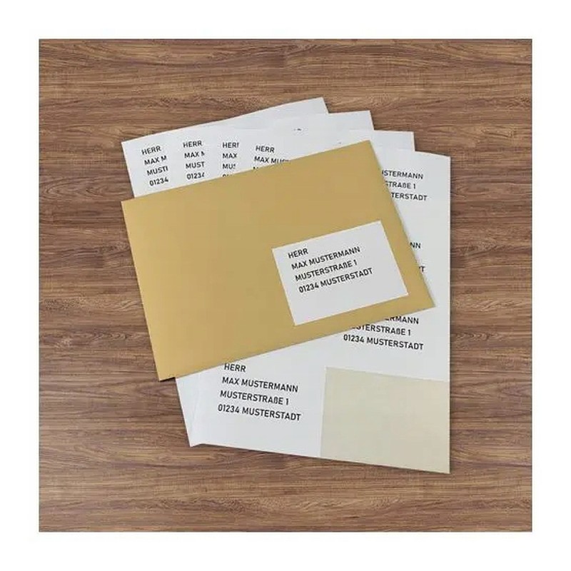 Etykiety A4 105x99 mm 6 na arkuszu 100 arkuszy