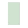 Przekładki DONAU, karton, 1/3 A4, 235x105mm, 100szt., zielone