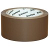 Taśma pakowa DONAU Solvent , 48mm, 60m, 42mikr., brązowa