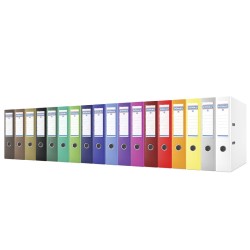 Segregator DONAU Master, PP, A4/75mm, jasnozielony