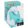 Podajnik do karteczek samoprzylepnych POST-IT® Miś (Bear-330), biały, w zestawie 1 bloczek Super Sticky Z-Notes