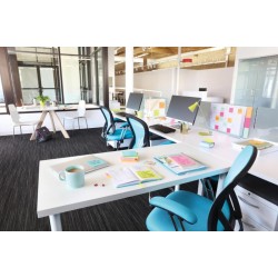 Podajnik do karteczek samoprzylepnych POST-IT® Miś (Bear-330), biały, w zestawie 1 bloczek Super Sticky Z-Notes