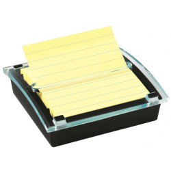 Podajnik do karteczek samoprzylepnych POST-IT® Millenium XL Z-Notes (DS440-SSCYL), czarny, 1 bloczek GRATIS