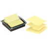Podajnik do karteczek samoprzylepnych POST-IT® Millenium XL Z-Notes (DS440-SSCYL), czarny, 1 bloczek GRATIS