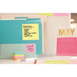 Podajnik do karteczek samoprzylepnych POST-IT® Millenium XL Z-Notes (DS440-SSCYL), czarny, 1 bloczek GRATIS