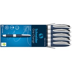 Pióro kulkowe SCHNEIDER One Change, 0,6mm, czarne
