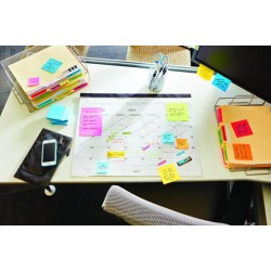 Zakładki indeksujące POST-IT® (671/3), papier, 25x76mm, 3x100 kart., mix kolorów