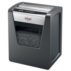 Niszczarka Rexel Momentum M510, mikro ścinki, P-5, 10 kart., 23l, czarna