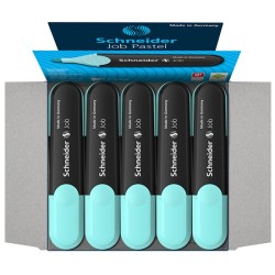 Zakreślacz SCHNEIDER Job Pastel, 1-5mm, turkusowy