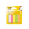 Znaczniki POST-IT® (670/5), papier, 15x50mm, 5x100 kart., mix kolorów neonowy