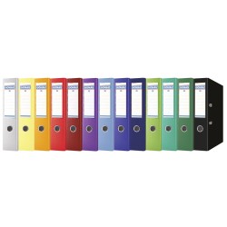 Segregator DONAU Premium-S, PP, A4/75mm, zielony