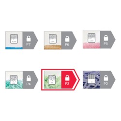 Niszczarka Rexel Momentum X312-SL Slimline, konfetti, P-3, 12 kart., 23l, czarna