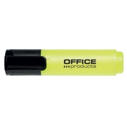 Zakreślacz fluorescencyjny OFFICE PRODUCTS, 2-5mm (linia), żółty