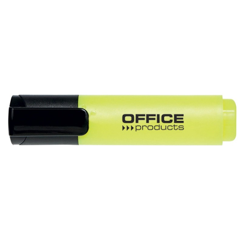 Zakreślacz fluorescencyjny OFFICE PRODUCTS, 2-5mm (linia), żółty