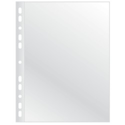 KOSZULKA NA DOK. KBK, A4/100 SZT. PP GROSZKOWA BEZBARWNA, 40 MIKR.