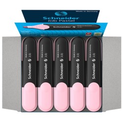 Zakreślacz SCHNEIDER Job Pastel, 1-5mm, jasnoróżowy