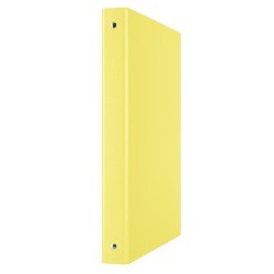 Segregator ringowy DONAU, PP, A4/4R/20mm, żółty