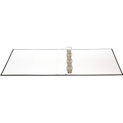 Segregator ringowy DONAU, PP, A4/4R/25mm, czarny