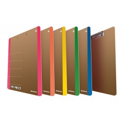 Clipboard DONAU Life, karton, A4, z klipsem, zielony