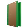 Teczka z gumką DONAU Life, Karton, A4, 500gsm, 3-skrz., zielony