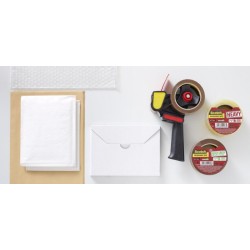 Taśma pakowa do wysyłek SCOTCH® Heavy (HV.5050.S.B), bardzo mocna, 50mm, 50m, brązowy