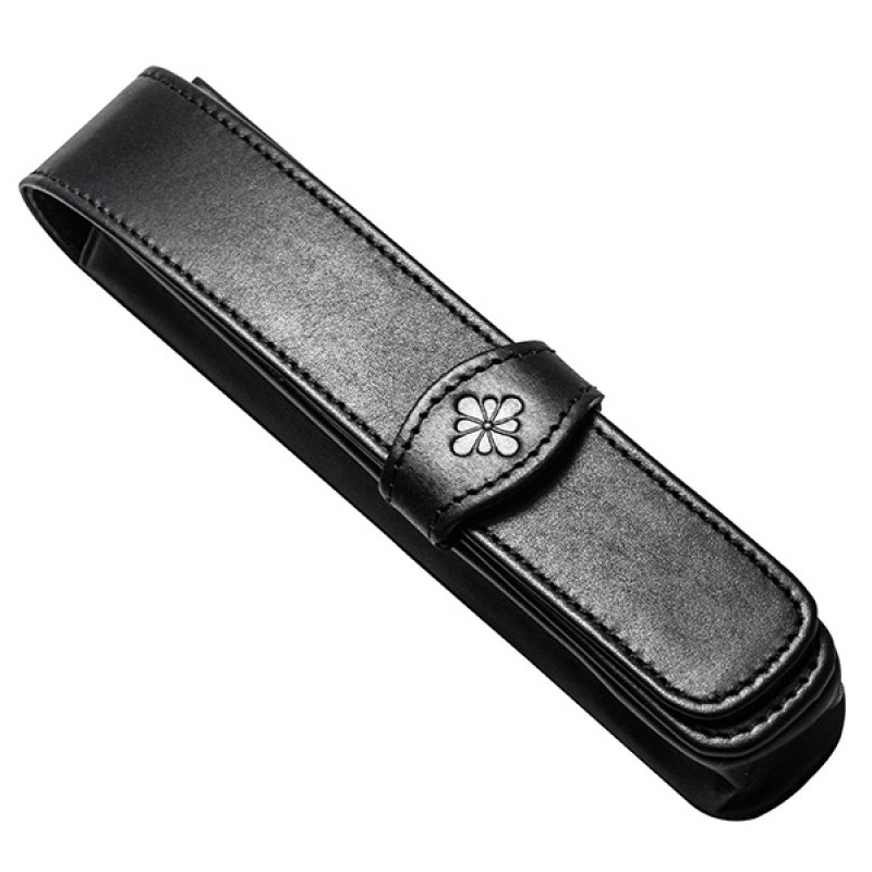 Etui na długopis DIPLOMAT, skóra, czarne