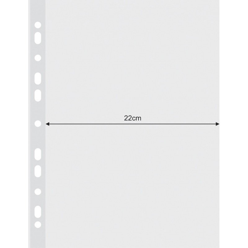 Koszulki na dokumenty DONAU, poszerzane, PP, A4, krystal, 120mikr., 25szt.