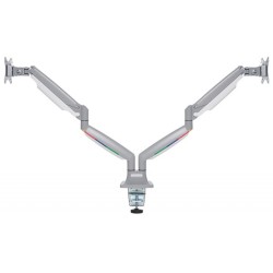 Uchwyt na monitor KENSINGTON SmartFit™ One-Touche, regulowane ramię, szary