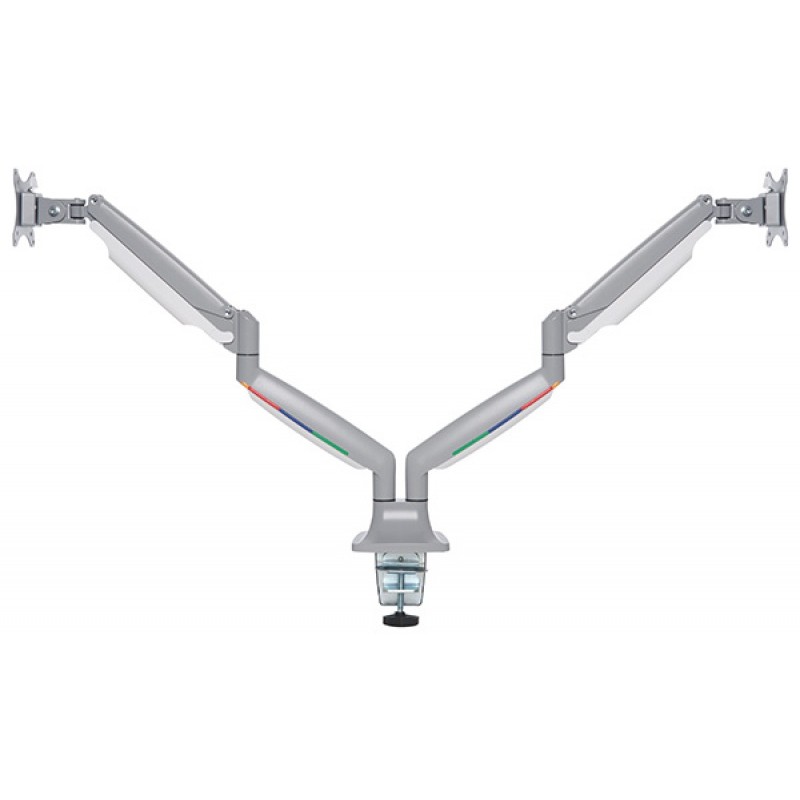 Uchwyt na monitor KENSINGTON SmartFit™ One-Touche, regulowane ramię, szary