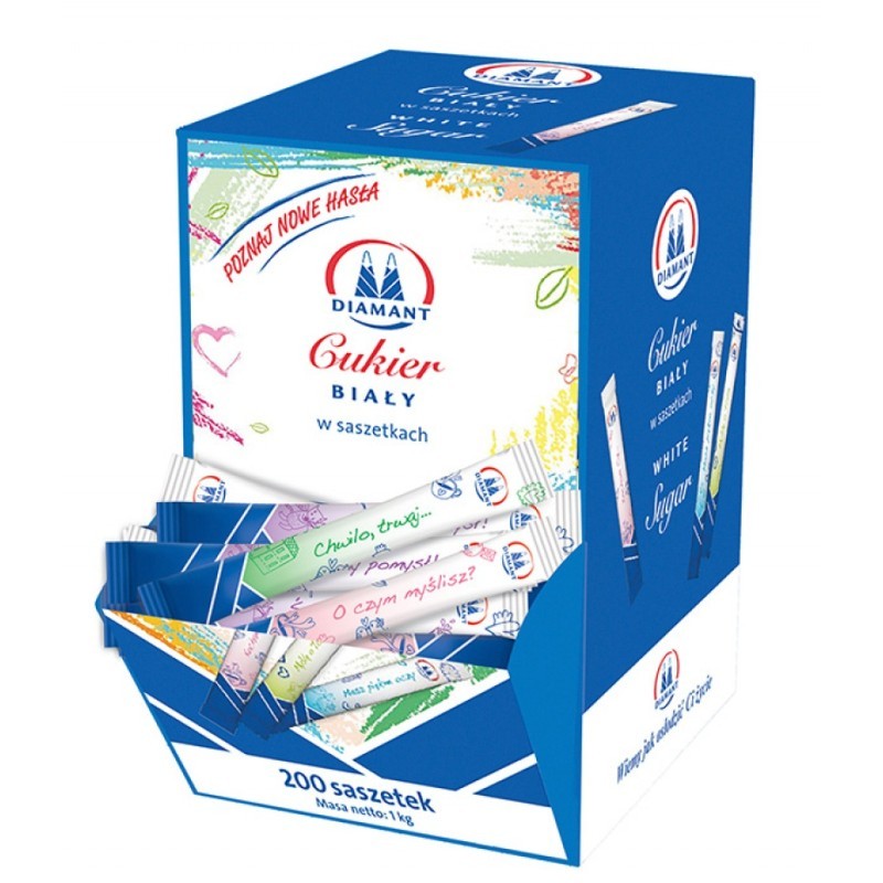 Cukier w saszetkach – rodzaje, ilości, właściwości i porównanie